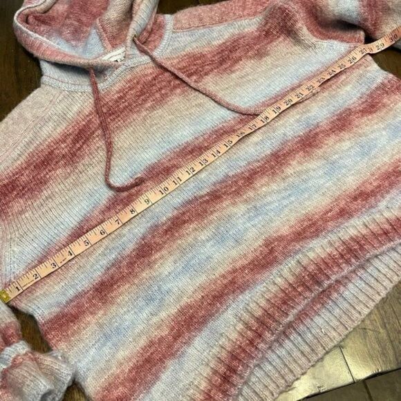 Something Navy Ombre Striped Hoodie in Blue Combo - Picture 8 of 12